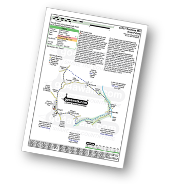 Map with easy-to-follow route details for walk co107 Trelawne Mill from Pelynt pdf