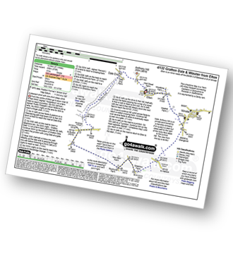 Walk route map with easy-to-follow route instructions for walk d132 Gratton Dale and Winster from Elton pdf