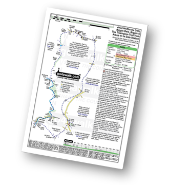 Walk route map with easy-to-follow route instructions for walk d134 Wolfscote Dale, Biggin Dale, Biggin and The Tissington Trail from Alsop-en-le-Dale Station pdf