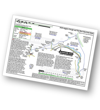 Walk route map with easy-to-follow route instructions for walk d145 Jaggers Clough and The River Noe from Edale pdf