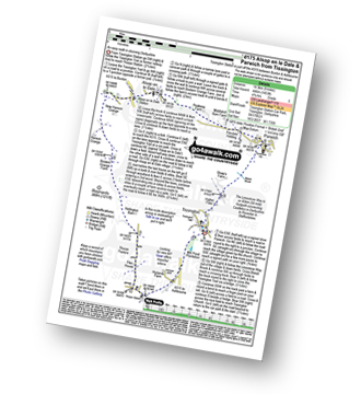 Walk route map with easy-to-follow route instructions for walk d175 Alsop en le Dale and Parwich from Tissington pdf