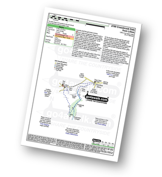 Walk route map with easy-to-follow route instructions for walk d190 Cressbrook Dale from Litton pdf