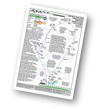 Walk route map with easy-to-follow route instructions for walk d205 Black Chew Head (Laddow Rocks) and Black Hill (Soldier's Lump) from Crowden pdf