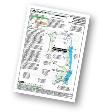 Walk route map with easy-to-follow route instructions for walk d257 Windgather Rocks and Errwood Hall via Foxlow Edge from Errwood Reservoir, The Goyt Valley pdf