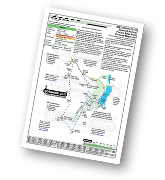 Walk route map with easy-to-follow route instructions for walk d282 Shining Tor and Errwood Hall via Foxlow Edge from Errwood Reservoir, The Goyt Valley pdf