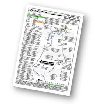 Walk route map with easy-to-follow route instructions for walk d295 Bradford Dale, Long Dale, Gratton Dale and  Elton from Youlgreave pdf