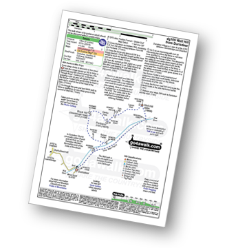 Walk route map with easy-to-follow route instructions for walk dg109 Well Hill from Durisdeer pdf