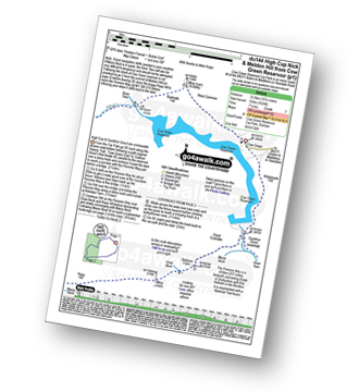 Walk route map with easy-to-follow route instructions for walk du144 High Cup Nick and Meldon Hill from Cow Green Reservoir pdf