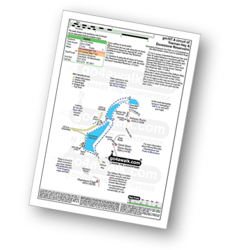 Map with easy-to-follow route details for walk gm107 A circuit of Yoeman Hey Reservoir and Dove Stone Reservoir, Greenfield pdf