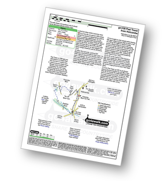 Walk route map with easy-to-follow route instructions for walk gm108 Peel Monument from Holcombe pdf