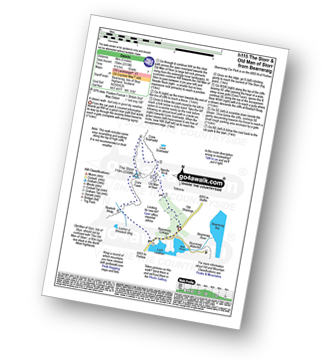 Walk route map with easy-to-follow route instructions for walk h115 The Storr and Old Man of Storr from Bearreraig, Isle of Skye pdf