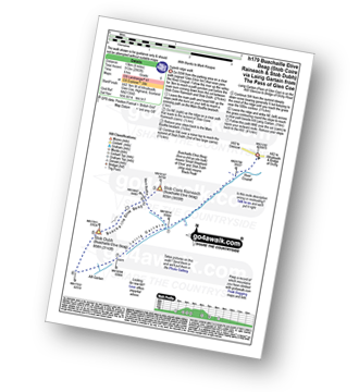 Map with easy-to-follow route details for walk h179 Stob Coire Raineach (Buachaille Etive Beag) and Buachaille Etive Beag (Stob Dubh) via Lairig Gartain from The Pass of Glencoe pdf