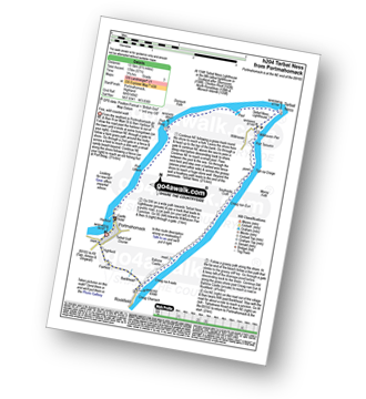 Walk route map with easy-to-follow route instructions for walk h204 Tarbat Ness from Portmahomack pdf