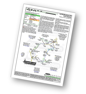 Walk route map with easy-to-follow route instructions for walk ha159 Wheatham Hill from Hawkley pdf