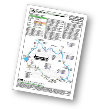 Walk route map with easy-to-follow route instructions for walk nf117 The River Bure from South Walsham Broad (Pilson Green) pdf