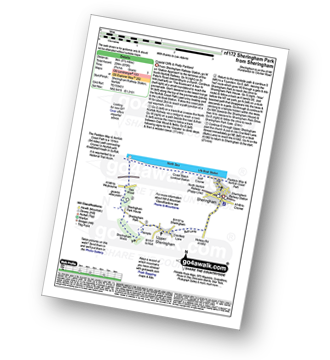 Walk route map with easy-to-follow route instructions for walk nf172 Sheringham Park from Sheringham pdf