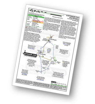 Walk route map with easy-to-follow route instructions for walk no107 Nobottle from Great Brington pdf