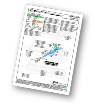 Walk route map with easy-to-follow route instructions for walk nt100 A circuit of Clumber Lake pdf