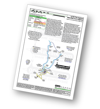 Walk route map with easy-to-follow route instructions for walk ny100 The Ingleton Waterfalls from Ingleton pdf