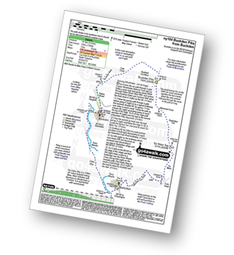 Walk route map with easy-to-follow route instructions for walk ny104 Buckden Pike from Buckden pdf