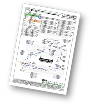 Map with easy-to-follow route details for walk ny115 Proctor High Mark from Street Gate pdf