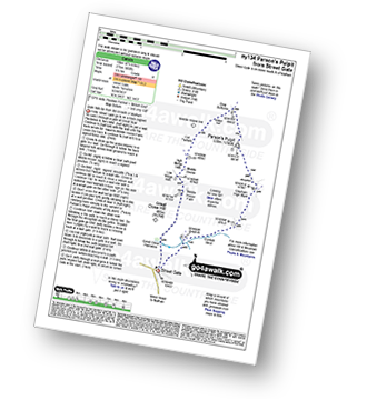 Map with easy-to-follow route details for walk ny134 Parson's Pulpit from Street Gate pdf