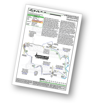 Map with easy-to-follow route details for walk ny190 Appleton-le-Moors from Hutton-le-Hole pdf