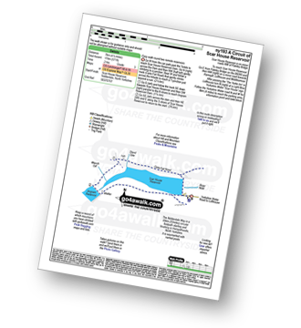 Walk route map with easy-to-follow route instructions for walk ny193 A circuit of  Scar House Reservoir, Nidderdale pdf