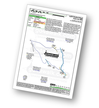 Walk route map with easy-to-follow route instructions for walk ny201 Rudland Rigg and Farndale Nature Reserve from Low Mill pdf