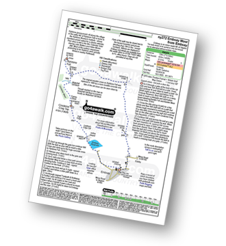 Walk route map with easy-to-follow route instructions for walk ny272 Crookrise Crag Top, Rylestone Fell and Embsay Moor from Embsay pdf