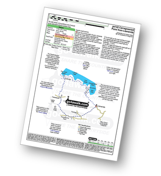 Walk route map with easy-to-follow route instructions for walk pe142 Carregwastad Point from Llanwnda pdf