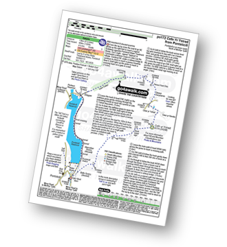 Walk route map with easy-to-follow route instructions for walk po172 Cefn Yr Ystrad from Pontsticill pdf