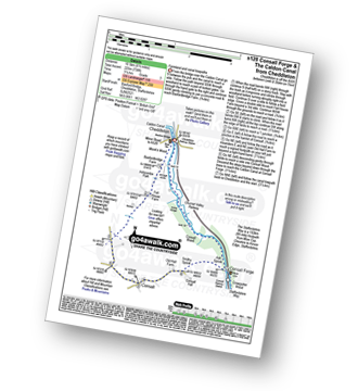 Walk route map with easy-to-follow route instructions for walk s128 Consall Forge and The Caldon Canal from Cheddleton pdf