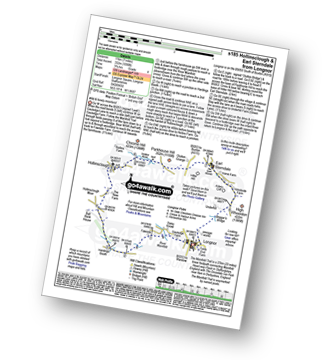 Walk route map with easy-to-follow route instructions for walk s185 Hollinsclough and Earl Sterndale from Longnor pdf