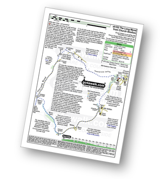 Walk route map with easy-to-follow route instructions for walk sh102 Pole Bank and The Long Mynd from Church Stretton pdf