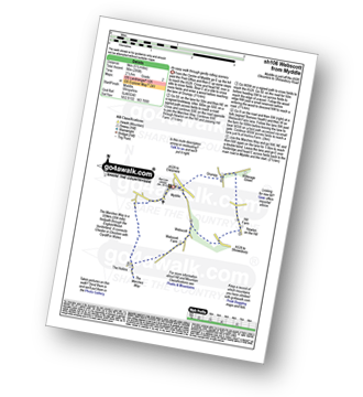 Walk route map with easy-to-follow route instructions for walk sh106 Webscott from Myddle pdf