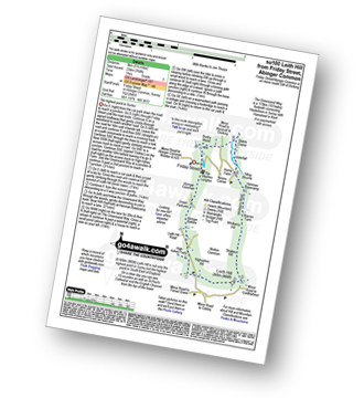 Walk route map with easy-to-follow route instructions for walk su100 Leith Hill from Friday Street pdf