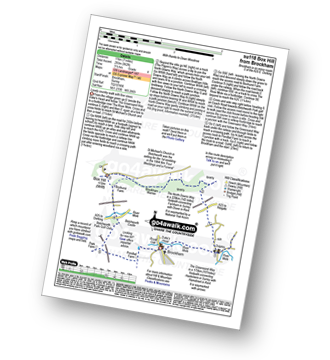 Walk route map with easy-to-follow route instructions for walk su118 Box Hill from Brockham pdf