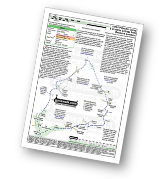 Walk route map with easy-to-follow route instructions for walk su161 Polesden Lacey and Crabtree Cottage from Ranmore Common pdf