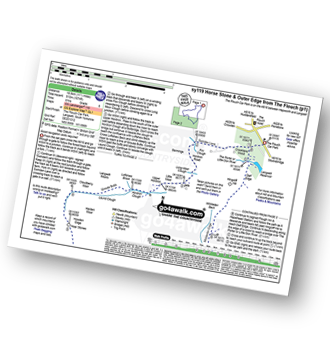 Walk route map with easy-to-follow route instructions for walk sy119 Horse Stone and Outer Edge from The Flouch pdf