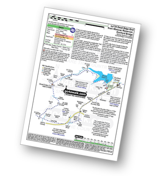 Walk route map with easy-to-follow route instructions for walk sy134 Dead Edge End from Winscar Reservoir, Dunford Bridge pdf