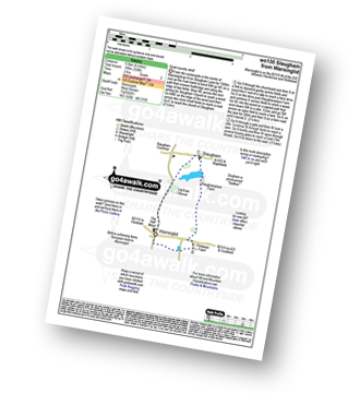 Walk route map with easy-to-follow route instructions for walk ws130 Slaugham from Warninglid pdf