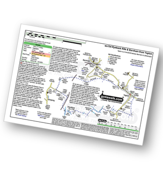 Walk route map with easy-to-follow route instructions for walk ws154 Westfield and Barnham from Yapton pdf