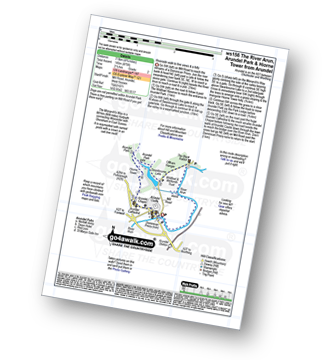 Walk route map with easy-to-follow route instructions for walk ws156 Swanbourne Lake from Arundel pdf