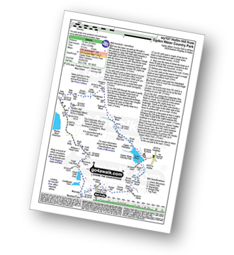 Walk route map with easy-to-follow route instructions for walk wy107 Hollin Hill (Oxenhope Moor) from Ogden Water Country Park pdf