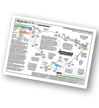 Walk route map with easy-to-follow route instructions for walk wy109 Standedge (Close Moor) from Marsden pdf