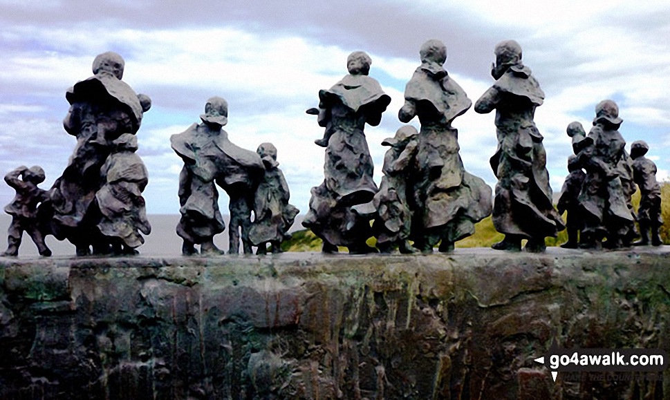 Memorial overlooking Cove Harbour