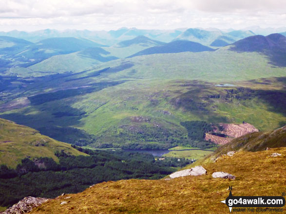 The view from the top of Stob Binnein