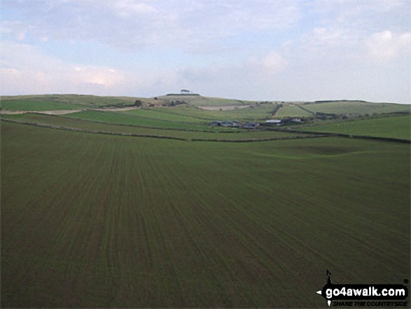 Walk d312 Carder Low, The High Peak Trail and The Tissington Trail from Hartington - View from the High Peak Trail