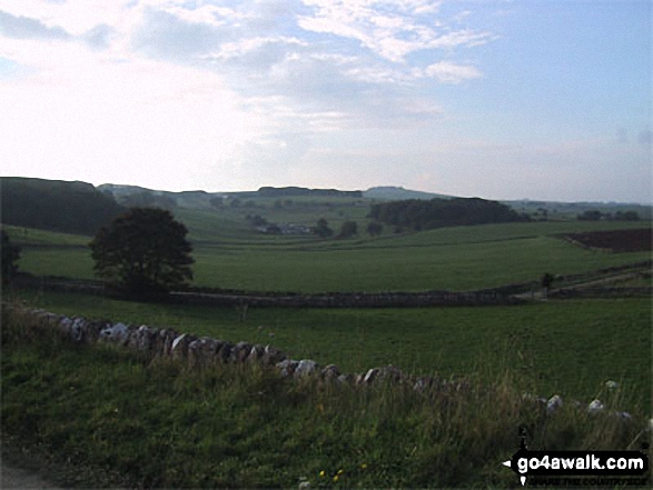 Walk d312 Carder Low, The High Peak Trail and The Tissington Trail from Hartington - View from the High Peak Trail